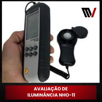 Avaliação de Iluminância NHO 11