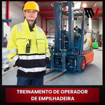 Treinamento de Operador de Empilhadeira
